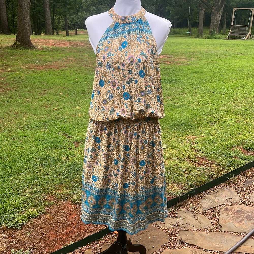 NWOT KOJOOIN HALTER DRESS …….460